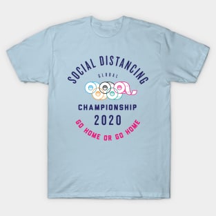 Social Distancing Olympic T-Shirt